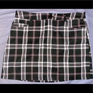 Plaid Mini Skirt